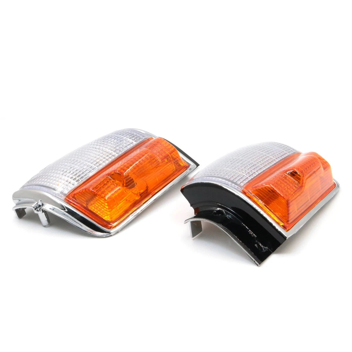 Chrome Corner Indicator Light Set for Toyota Hilux (LN60–LN65)