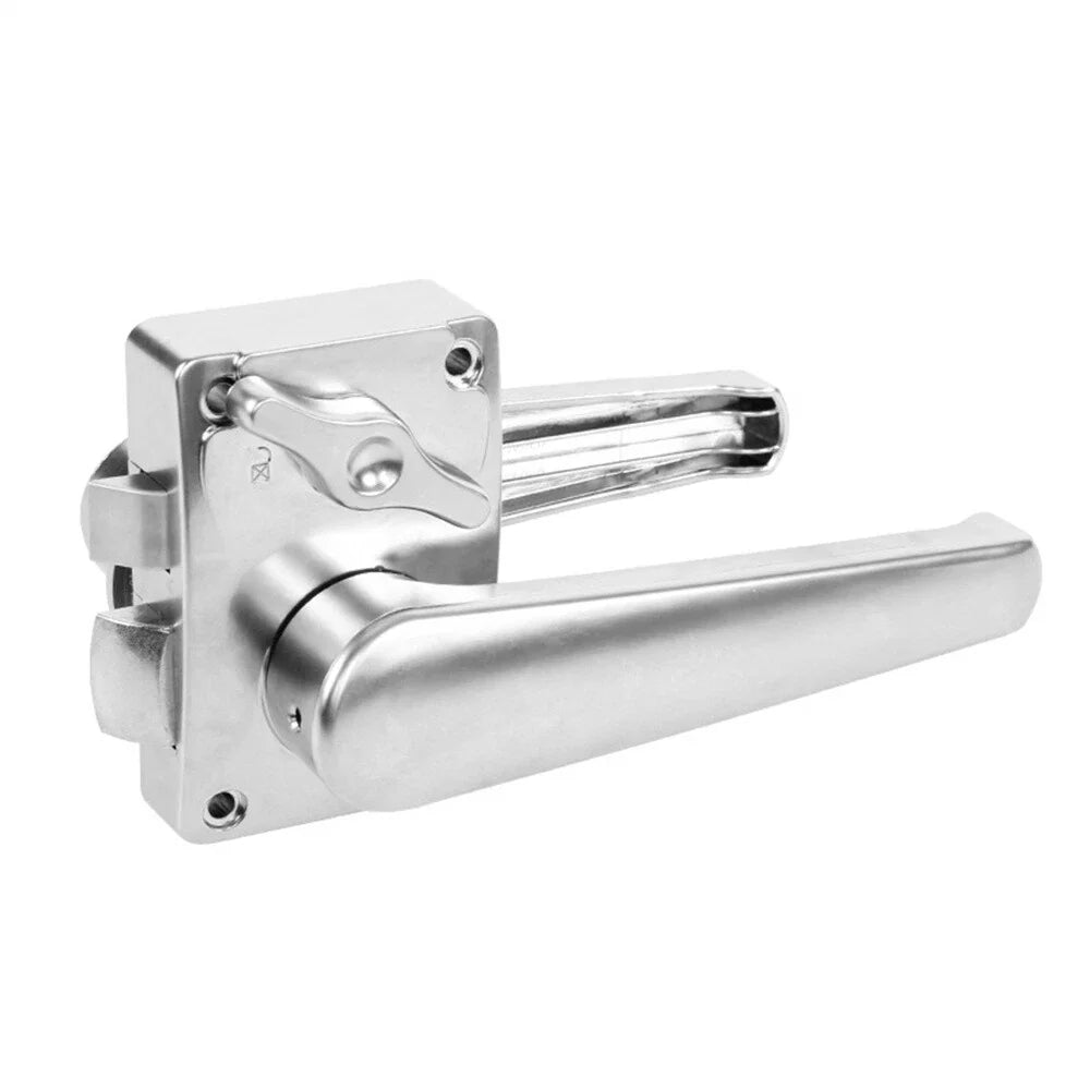 Door Lock with Reverse Lock for RV Camper Kitchen Motorhome Toilet (N/A)