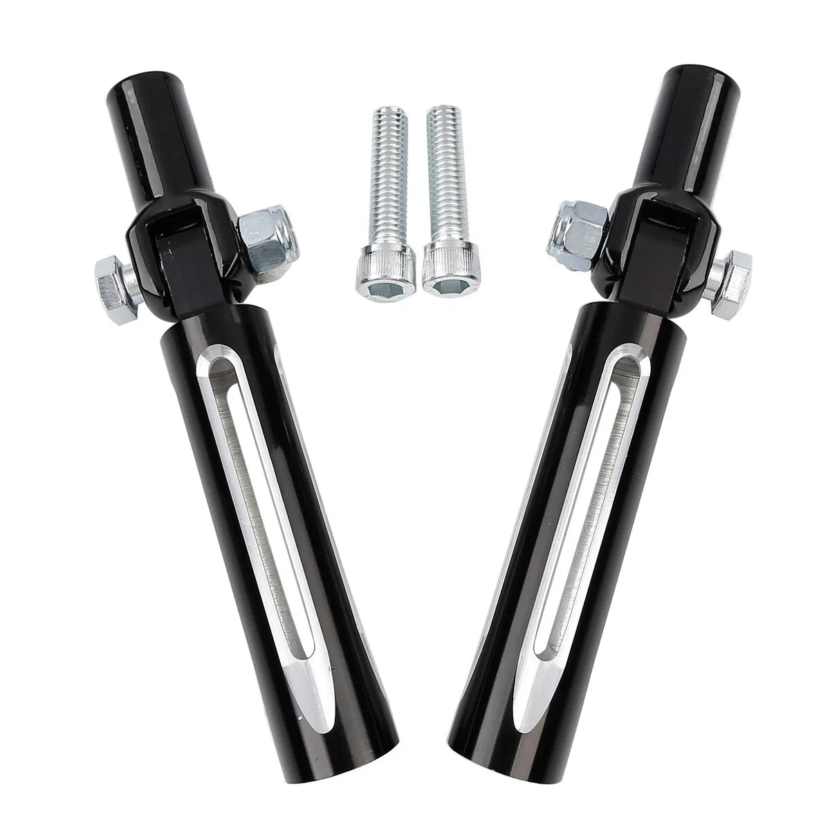 Passenger Footpegs Footrests for Harley Softail Fat Boy FLSTF (2000-2006)