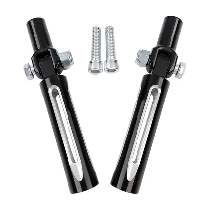 Passenger Footpegs Footrests for Harley Softail Fat Boy FLSTF (2000-2006)