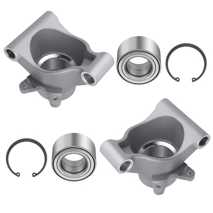 Set of 2 Rear Wheel Carriers with Bearings for Polaris RZR 800 (2008–2014)