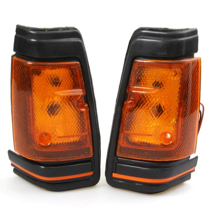 Set of 2 Front Side Signal Lights for Nissan Datsun 720 Ute (1980–1989)