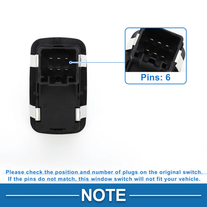 Rear Power Window Switch for Dodge Grand Caravan, Chrysler No. 4602926AA