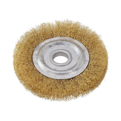 Pure Copper Wire Wheel Brush / Multiple Sizes / Line Pattern