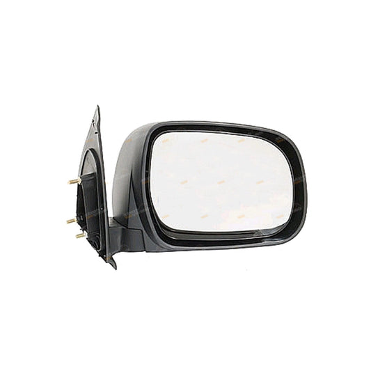 RH Black Manual Side Door Mirror for Toyota Hilux (2005–2015)