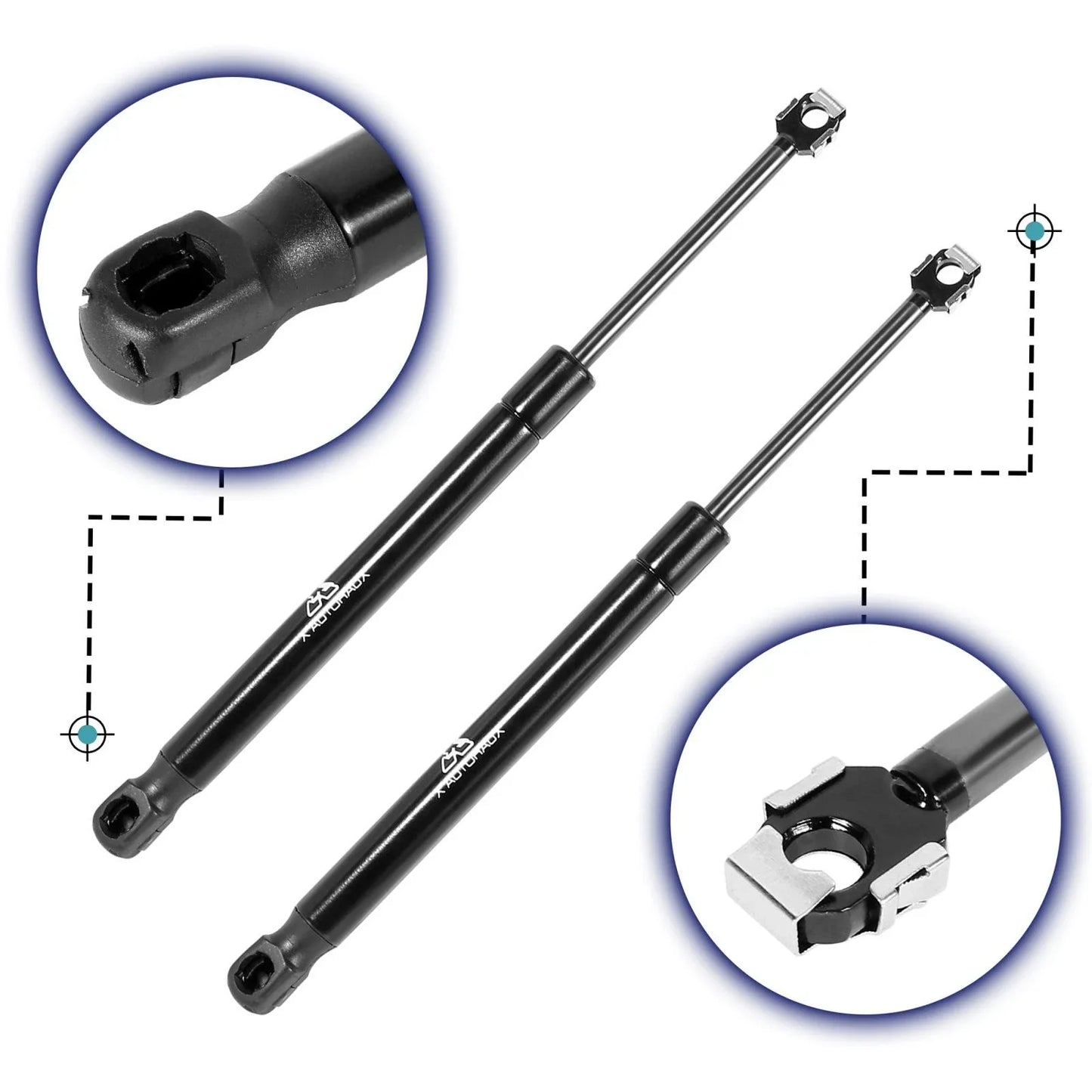 2 x Rear Trunk Lift Supports Struts for Lexus SC300 SC400 (1992-2000)