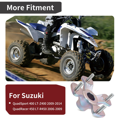 Rear Wheel Hub for Suzuki QuadSport Z400 LTZ400 LTR450Z (2009–2014)