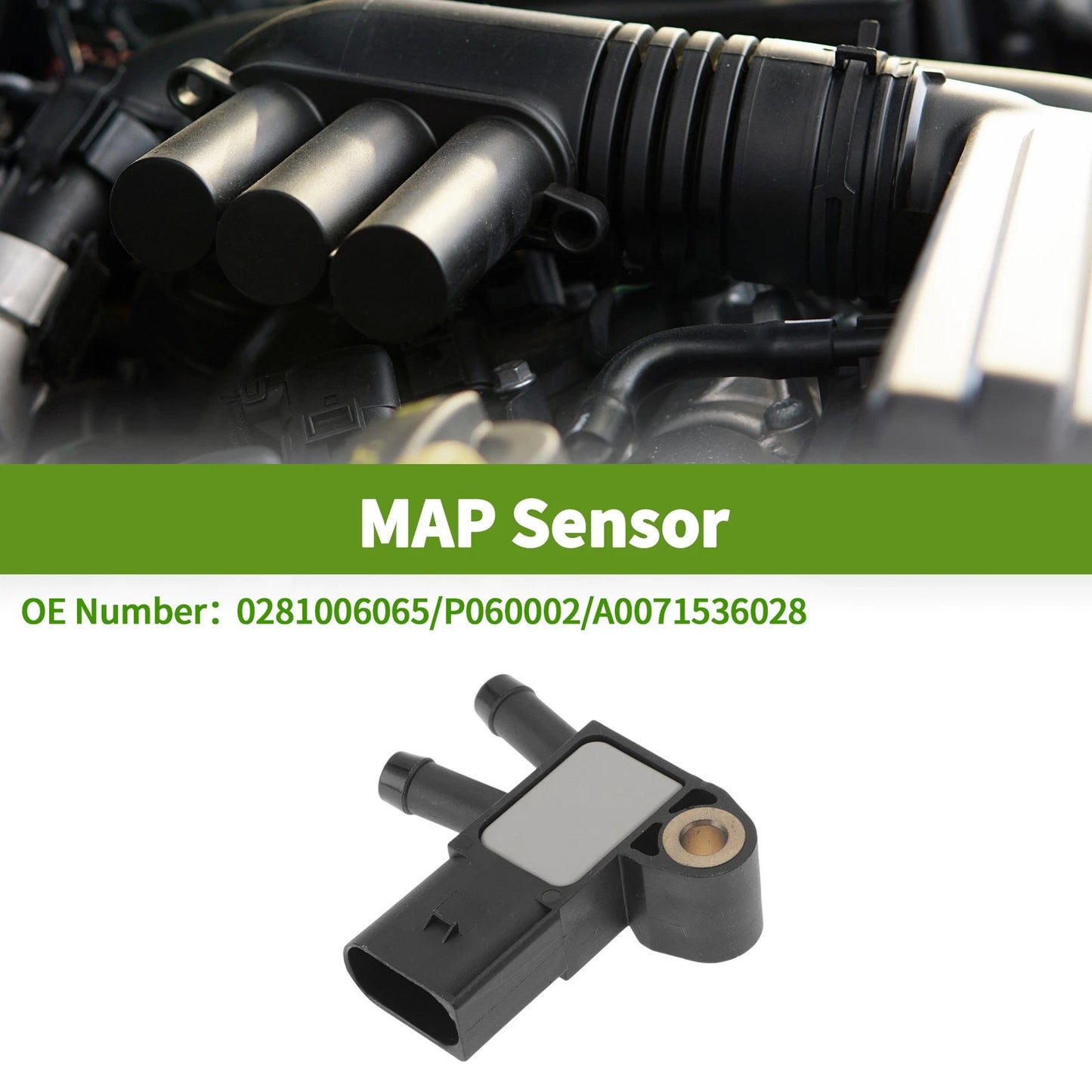 MAP Sensor No.0281006065 for Mercedes-Benz CLA200 CDI (2013–2019)