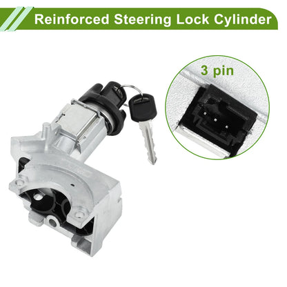 Ignition Lock Cylinder for Chevrolet C1500/C2500 Suburban (1998–1999) 924-893/924-720