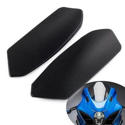 Black Mirror Block Off Plates for Suzuki GSX-R1000 (2001-2023)
