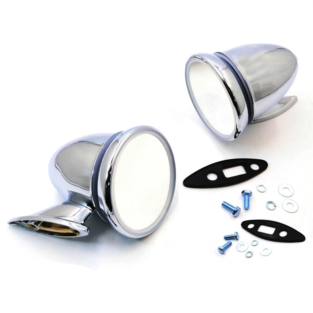 Chrome Fender Mirror Set for Mazda Roadpacer Chantez Cosmo 121 AP RX-5 1975-1981