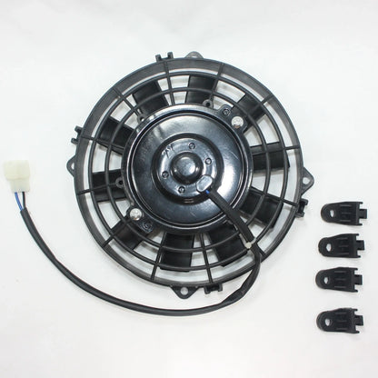 8 Inch Electric Cooling Fan for 200cc 250cc Quad Dirt Bike ATV Buggy