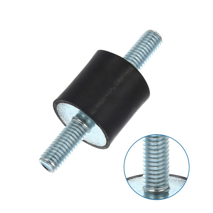 Set of 4 M8 Car Anti Vibration Rubber Isolator Dampers 25x25mm
