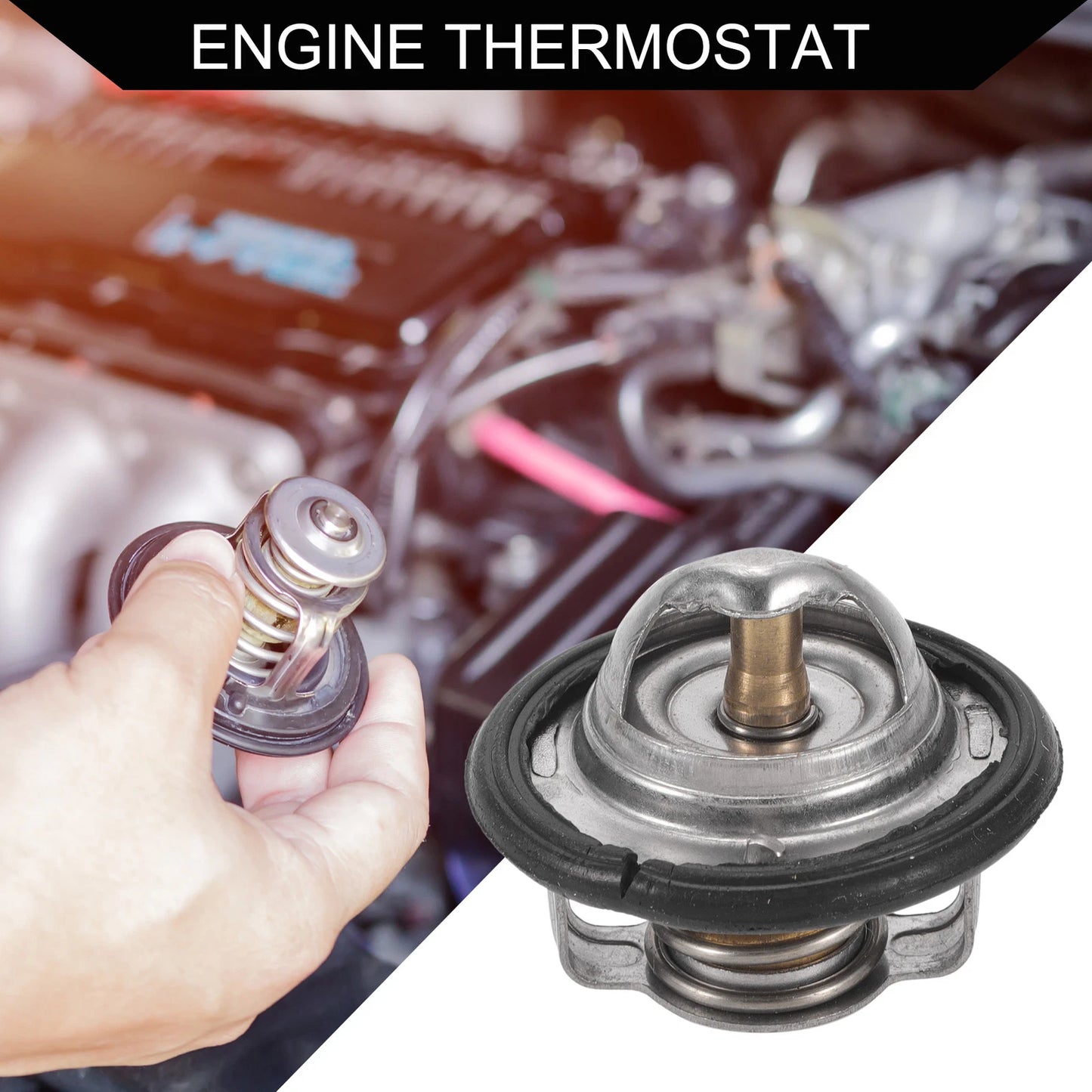 Engine Coolant Thermostat for Suzuki Cappuccino (1992–1995) No. 1760082810