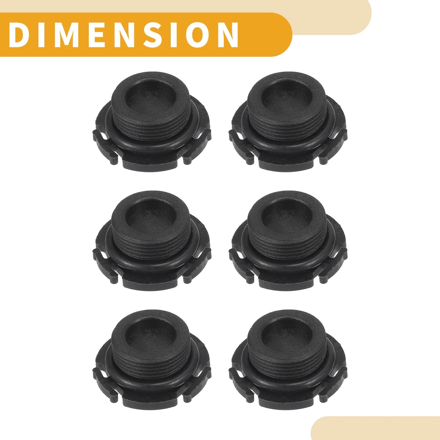 Set of 6 Oil Drain Plug Pan Thread Repair No.11137605018 for BMW 228i (2014–2018)