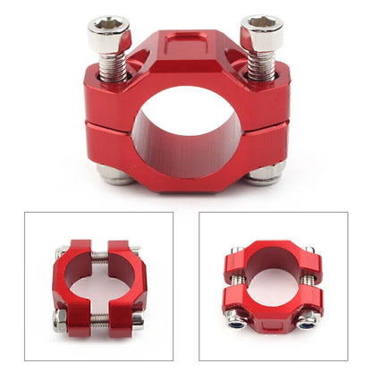 CNC Rotating Bar Clamp 22mm 7/8" for Universal Brake Clutch Perch Red