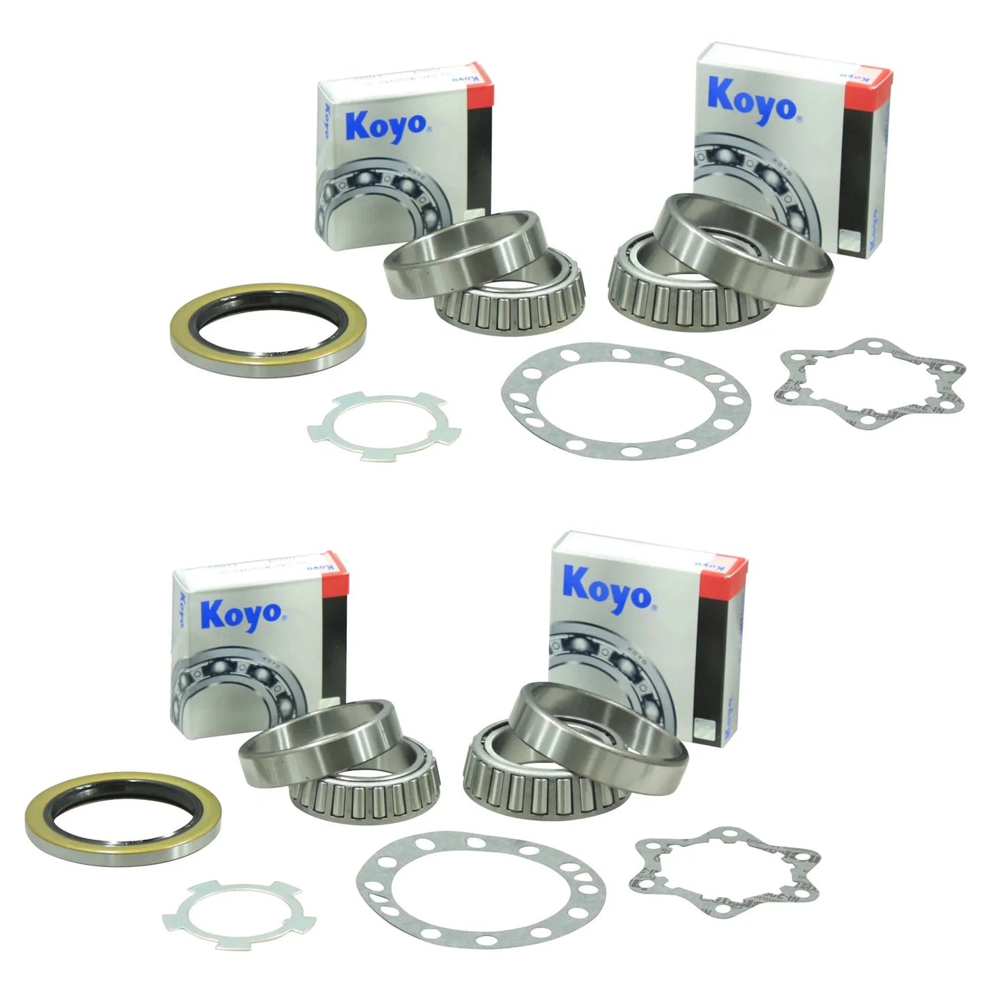 2x Front Wheel Bearing Kits for Toyota Hilux (KZN165R, LN107R, LN111R, LN130R, LN167)