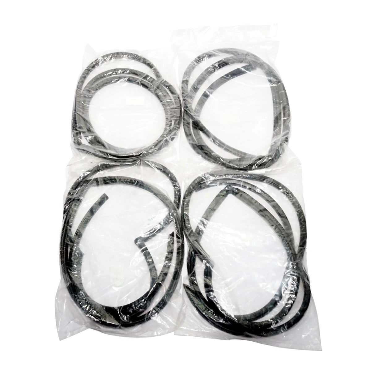 Set of 4 Weatherstrips for Land Rover Defender 90 110 130 (1984–2016)
