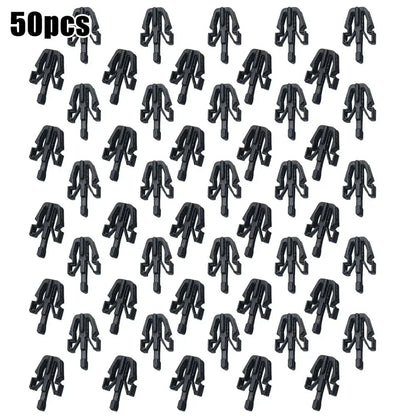 50Pcs Nylon Grille Clips for Honda, Mitsubishi, Toyota, Mazda (Various Years)
