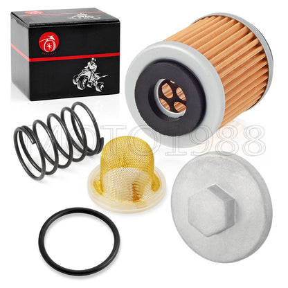 Oil Drain Plug CAP & Oil Filter STRAINER for Yamaha Timberwolf (1998–2004)