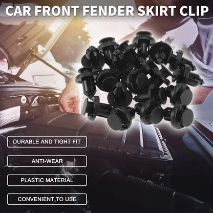 Set of 20 Front Fender Skirt Clips for Honda CR-V (1997–2020) & CR-Z (2011–2016)