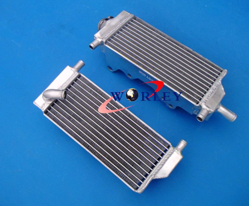 Aluminum Radiator + BLACK Hoses for Honda CR250 CR250R (1992-1996)