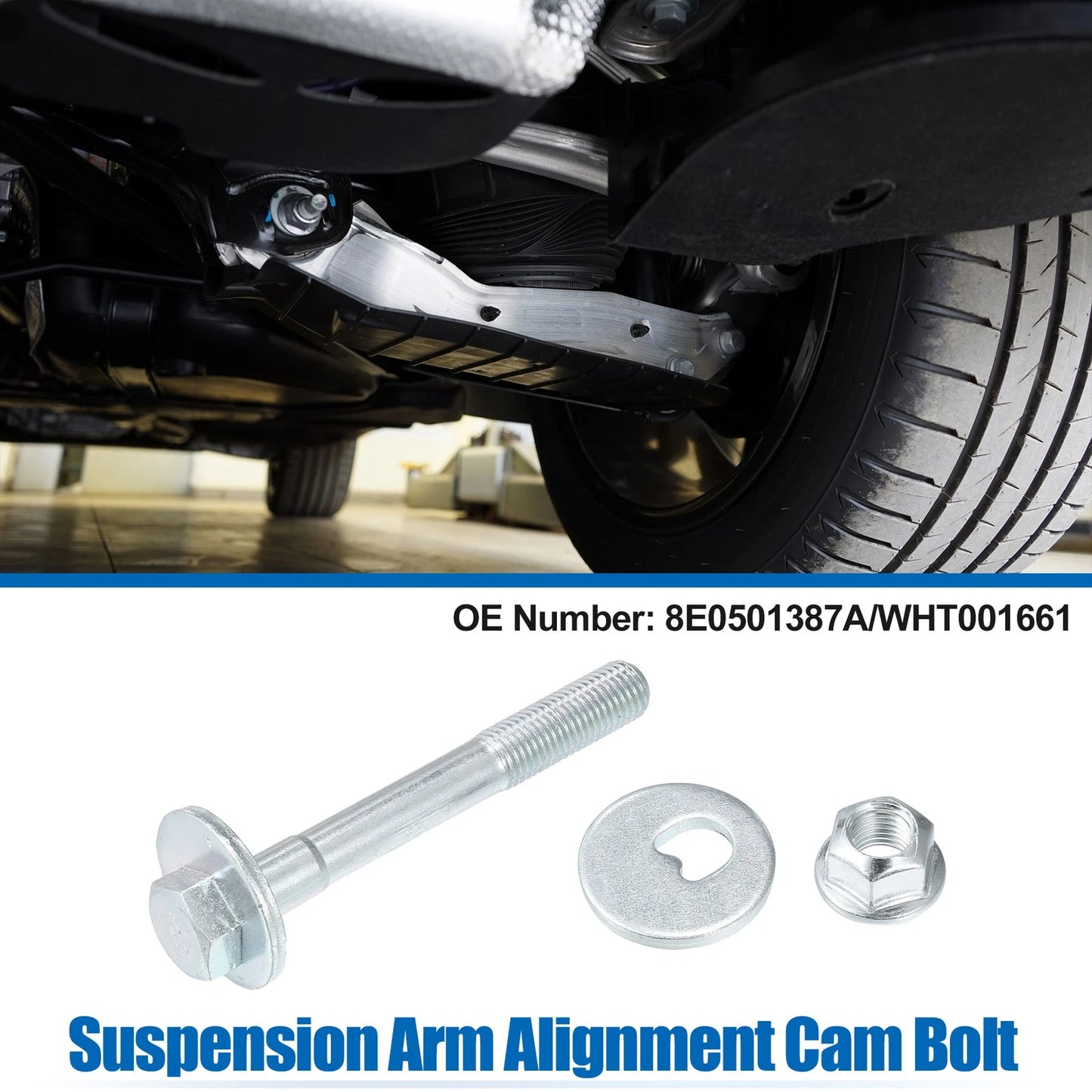 Suspension Arm Alignment Cam Bolt for VW Passat GLS (1999–2005) No. 8E0501387A