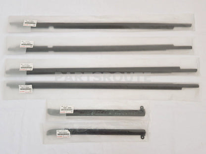 Quarter & Door Belt Moulding Matte Black for Toyota Prado GX470 (2003–2009)