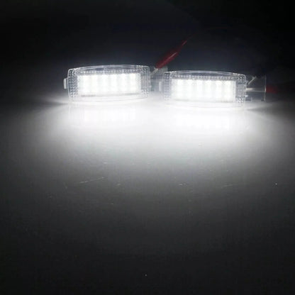 LED Sun Visor Vanity Mirror Light Lamp for Golf Passat Polo Scirocco Beetle