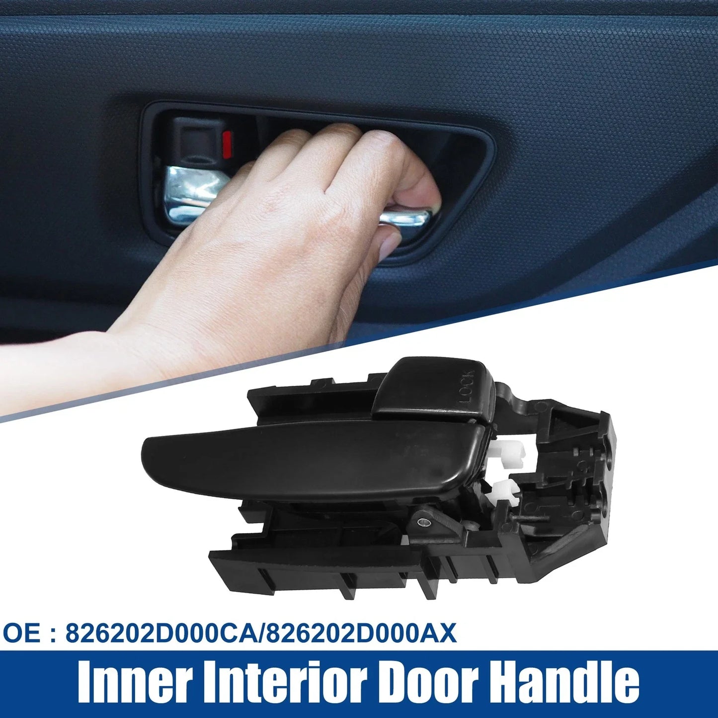 Front Right Inner Door Handle for Hyundai Elantra (2001-2006)