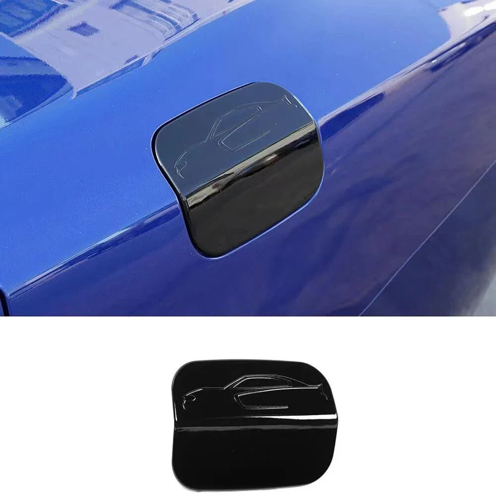 Glossy Black Gas Cap Cover Trim for Dodge Charger (2015–2022)