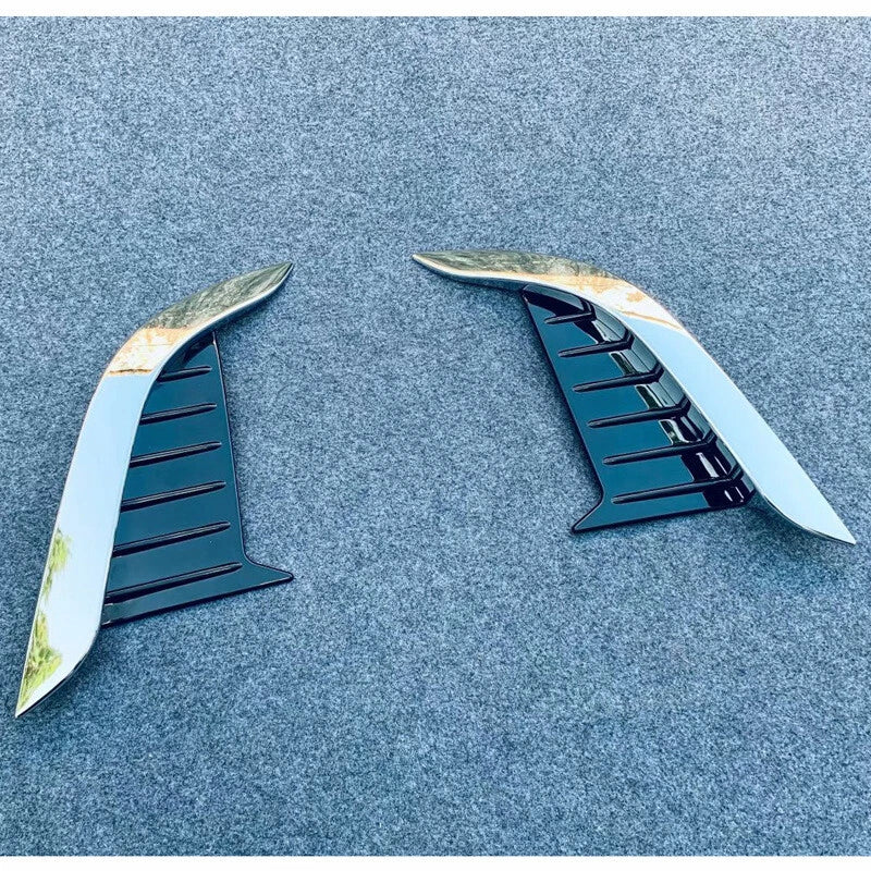Chrome Front Bumper Fog Light Cover Trims for Toyota Corolla Cross (2021–2023)