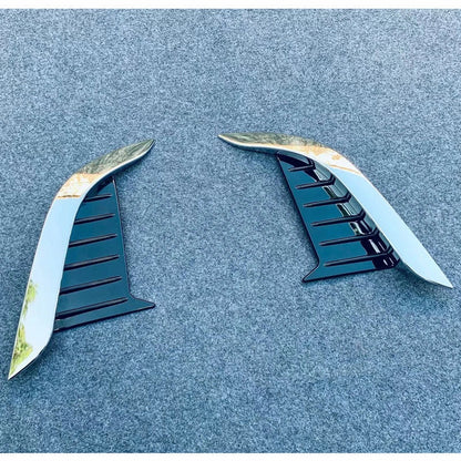 Chrome Front Bumper Fog Light Cover Trims for Toyota Corolla Cross (2021–2023)
