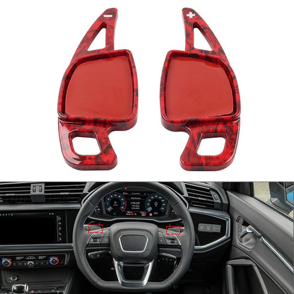 2X Steering Wheel Shift Paddle Shifter Extension for Audi SQ7 Q2 Q3 Q5 Q7 TT TTS