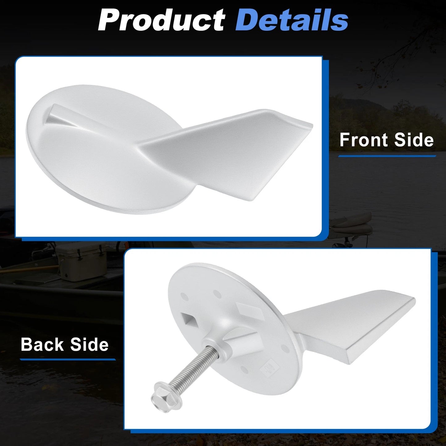 6K1-45371-01 Trim Tab Anode for Yamaha 150 200 HP Outboard