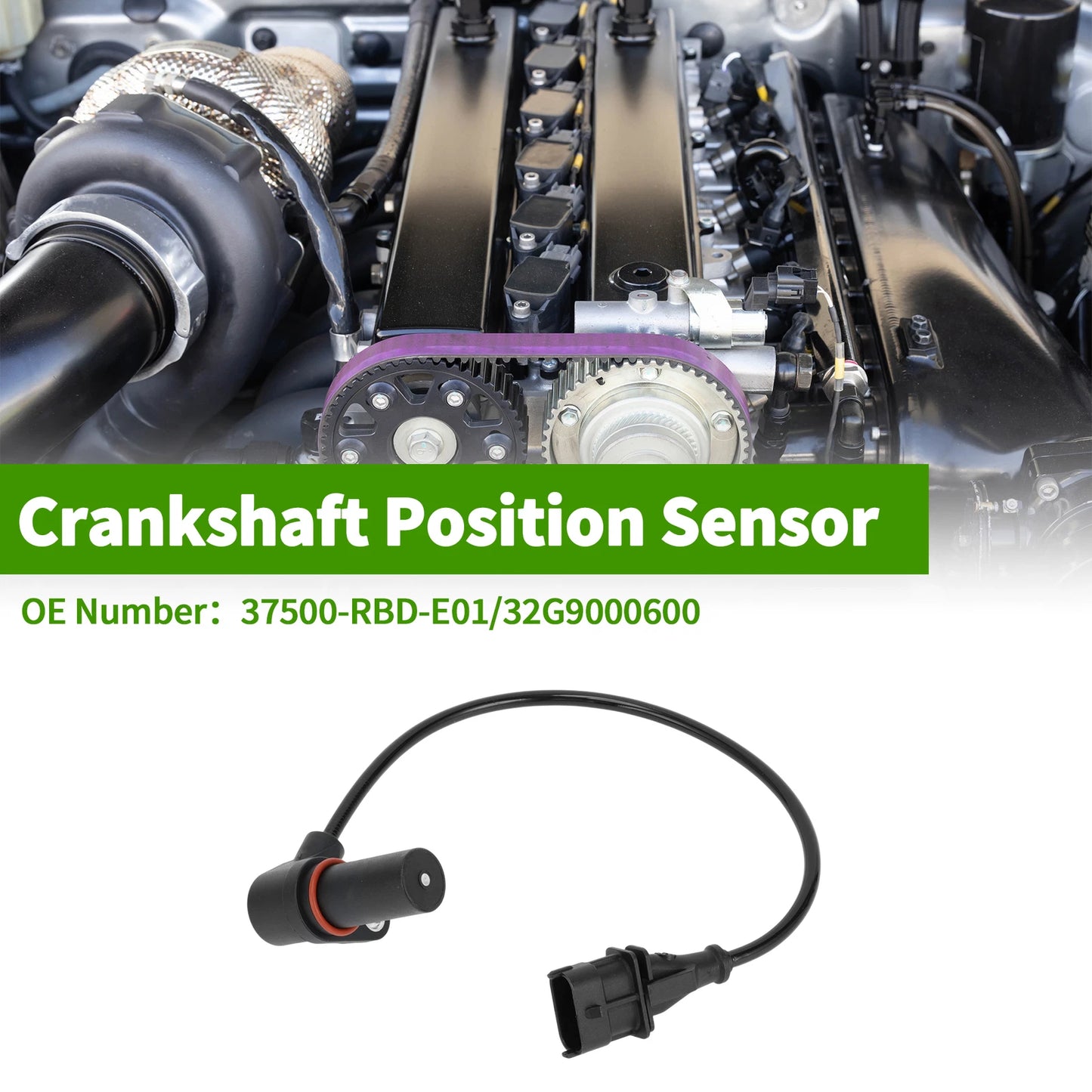 Crankshaft Position Sensor for Honda Accord 2.2i-CTDi (2004–2008) No. 37500-RBD-E01