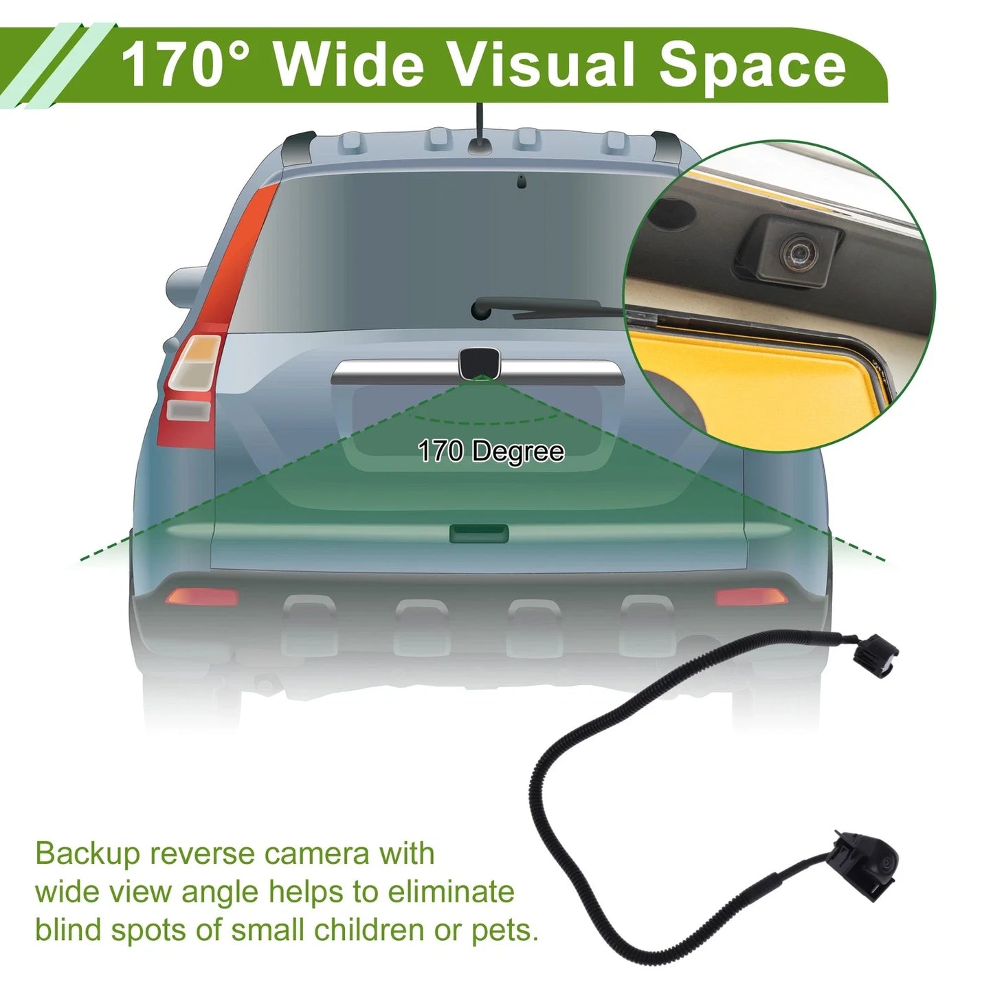Car Park Assist Camera for Honda Inspire (2019-2023)