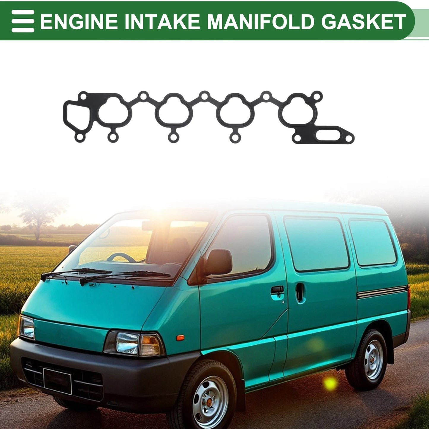 Engine Intake Manifold Gasket for Mitsubishi L300 (1994–1998) No.MD193224