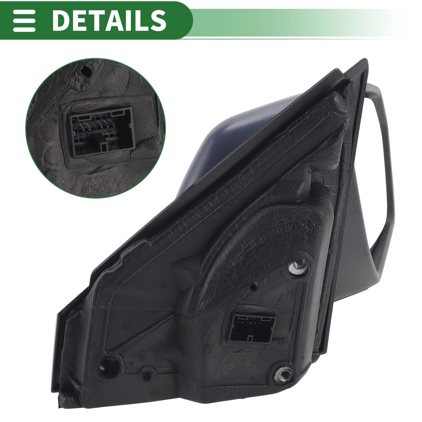5 Pins Right Passenger Side Door Mirror for Chevrolet Trailblazer (2002–2009)