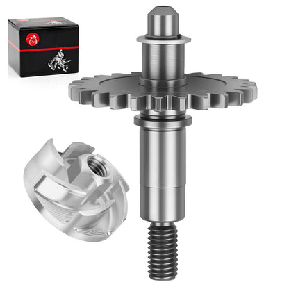 Water Pump Impeller & Shaft for Yamaha YZ125 (2002–2003)