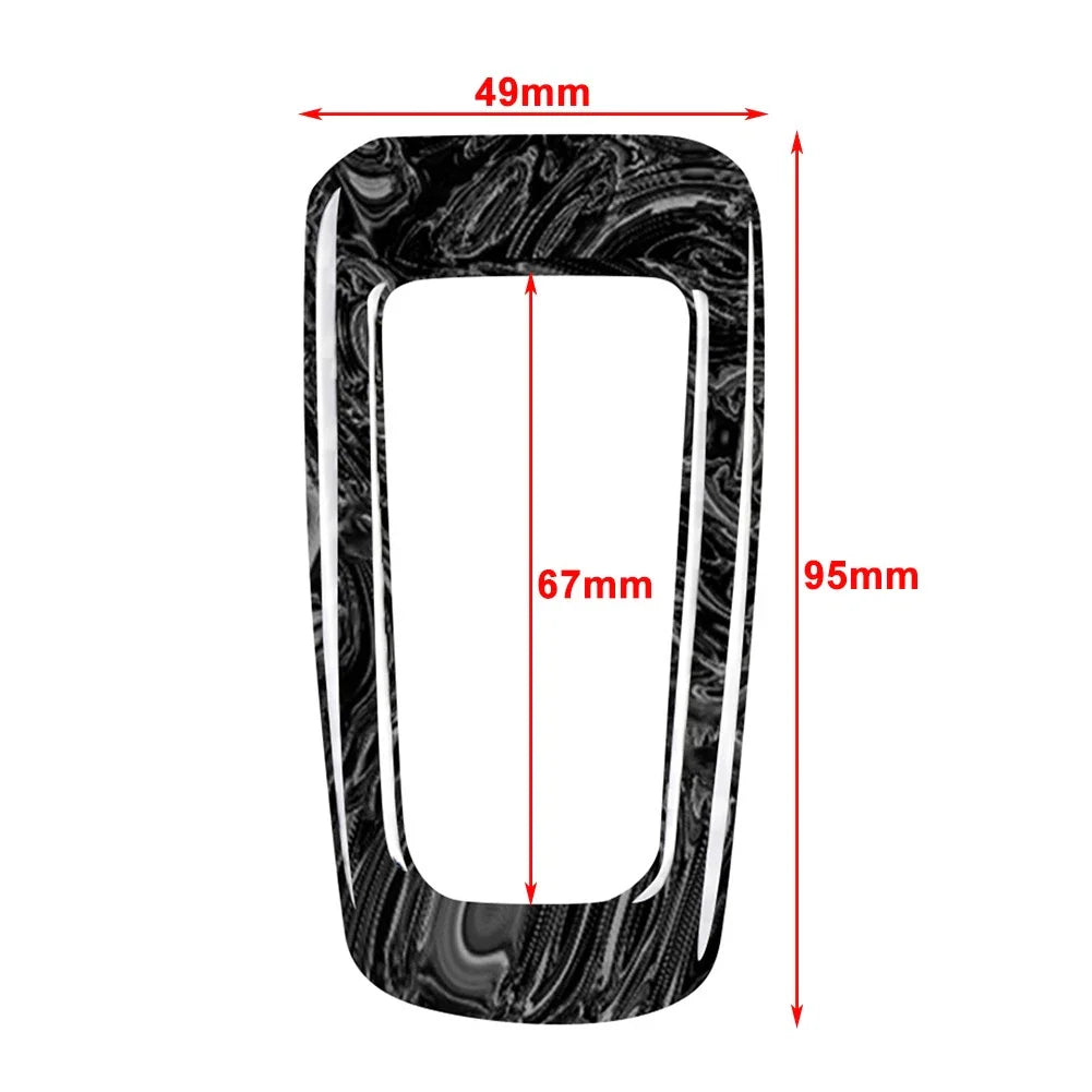 Fire Red Hand Brake Park P Button Trim for Mercedes GLC Class (2015-2018)