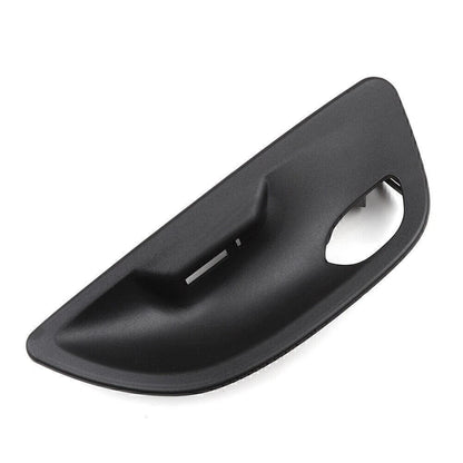 Set of 4 Black Door Handle Bowl Covers for BMW 5 Series F10 F11 (2011–2017)