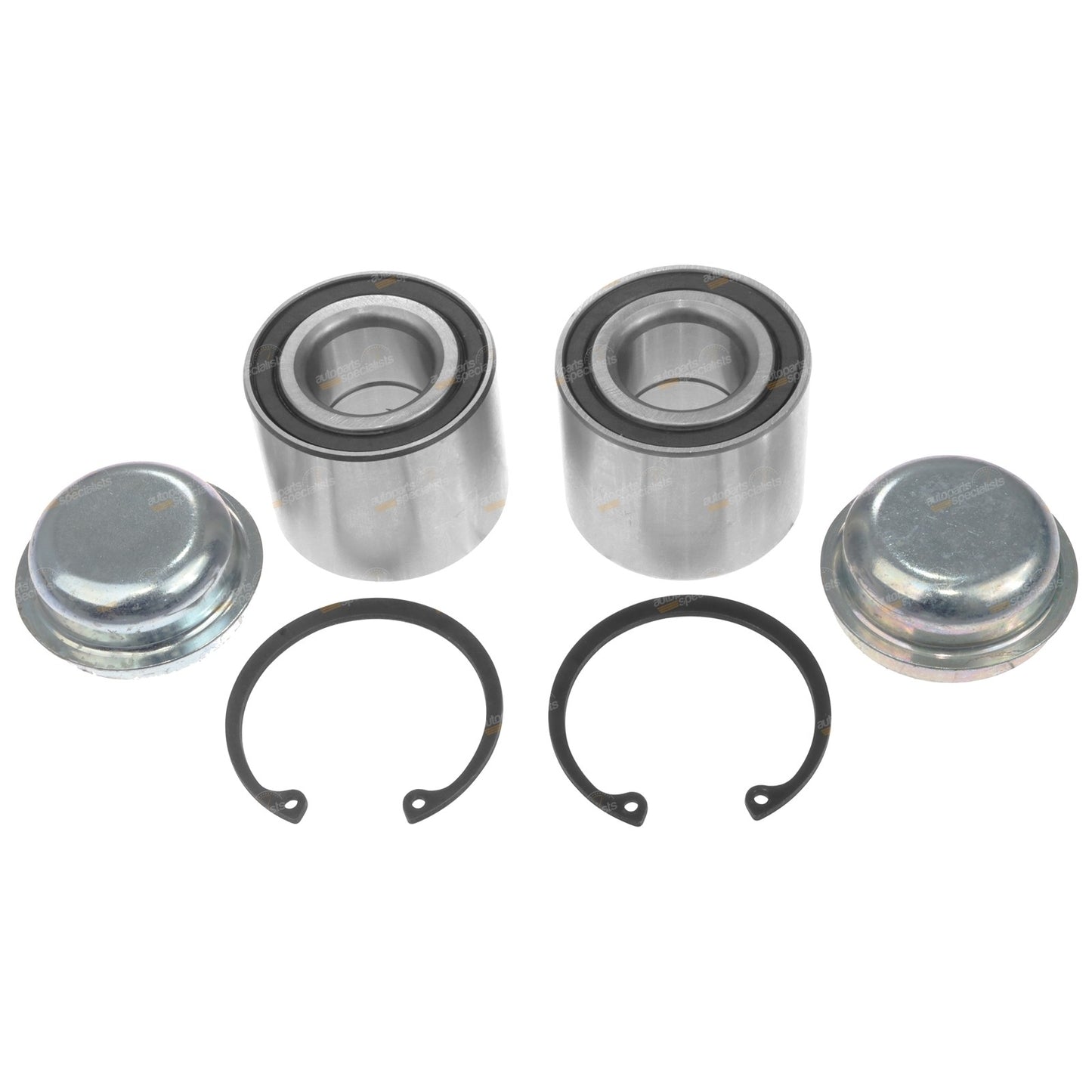 2x Rear Wheel Bearing Kits for Holden Barina Spark (2010–2016)