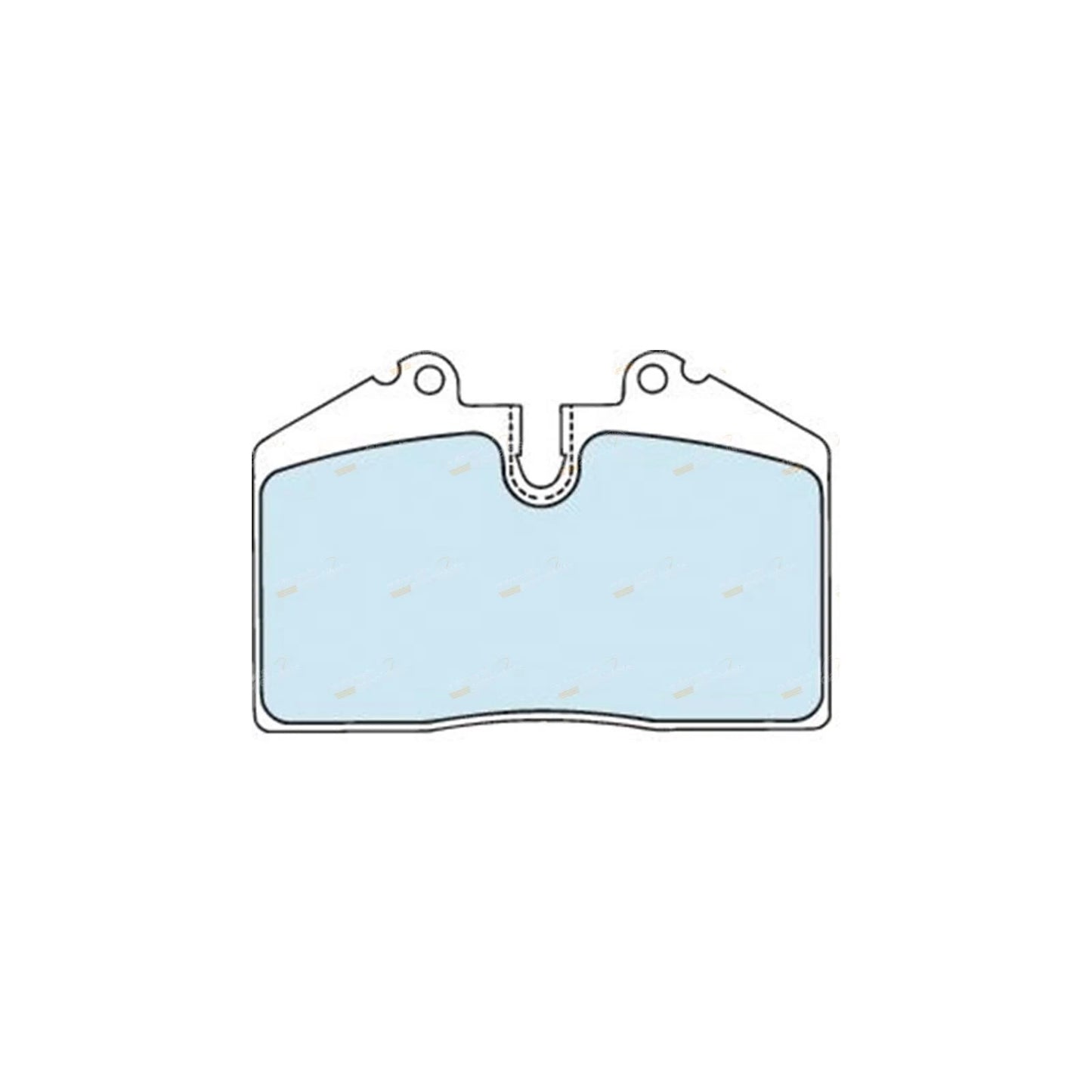 Set of 4 Disc Brake Pads for Ferrari F355 (1995–1998)