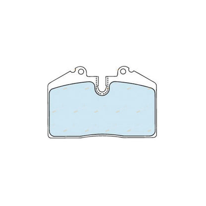 Set of 4 Disc Brake Pads for Ferrari F355 (1995–1998)