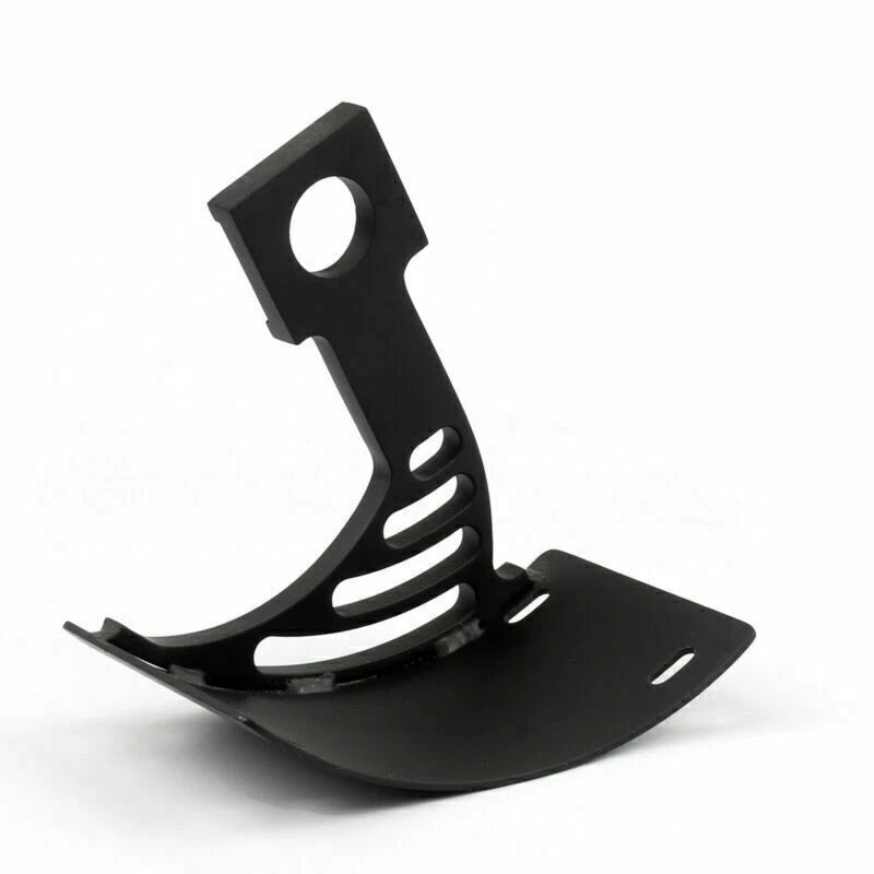 Curved Side Mount License Plate for Yamaha R1 (2004–2014) BLK A