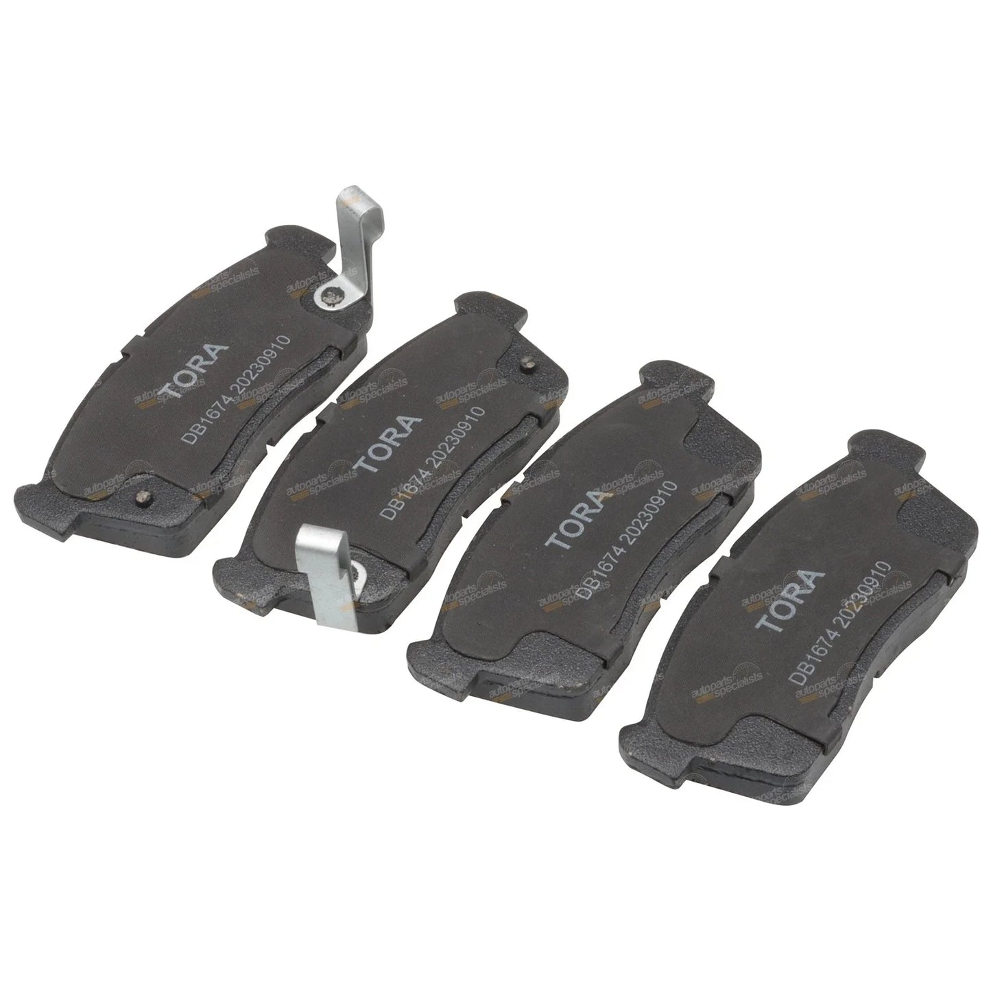 Front Disc Brake Pads Set for Suzuki Ignis (2000 - 2005)