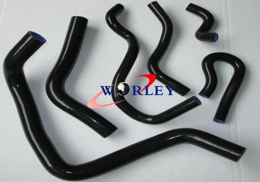 Radiator Shroud Fan + Red Hose for Honda Civic CRX EG EK B16 B18