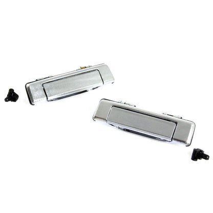 Set of 2 Chrome Outside Door Handles for Mazda B Series (1985–1998)