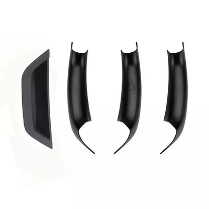 Black Inner Handle Interior Door Panel Pull Cover for BMW X3 X4 (2011–2017)